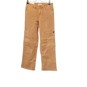 OAT New York Cargo Pants Size 25 Brown 27 X 29 Cotten Blend New With Tags